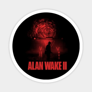 ALAN WAKE 2 - WELCOME TO THE DARK PLACE Magnet